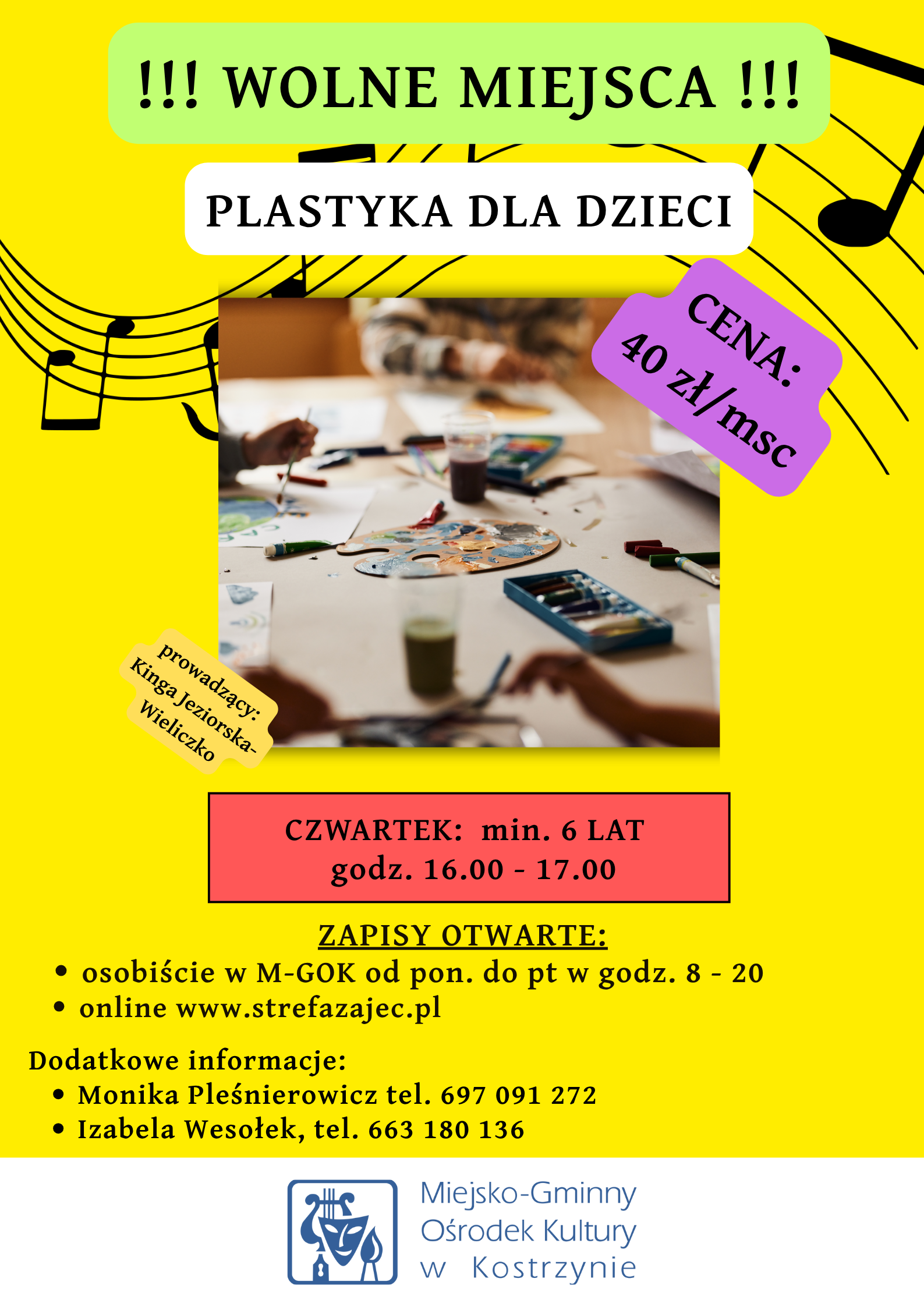 Zapisy na zajęcia #2